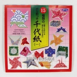 [코사카]학습자료-종이접기折り紙(おりがみ)치요가미(千代紙)색종이 세트 NO23-1923