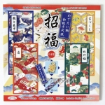 [코사카]학습자료-종이접기折り紙(おりがみ)치요가미(千代紙)색종이 세트 NO23-2188(오마모리 접기)